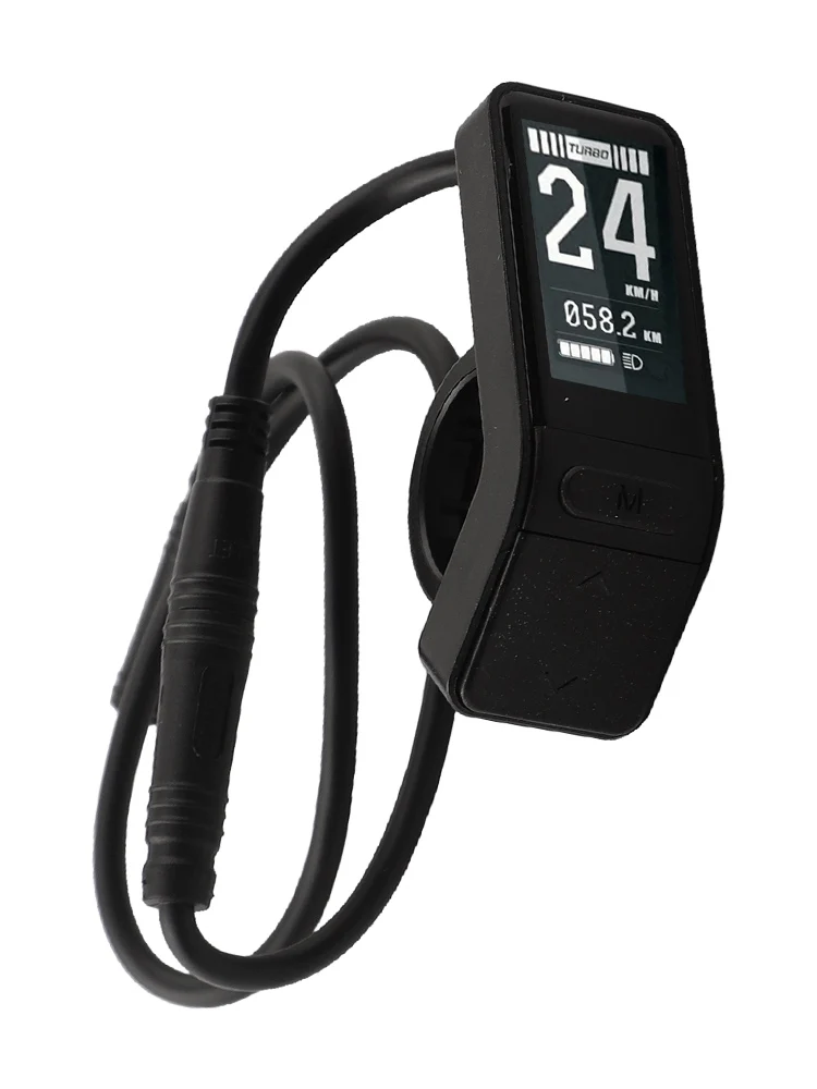 ل bafang BBS01 02 MidDrive Motor SW102 عرض وحدة التحكم في السرعة للدراجة الكهربائية مع المشي والضوء