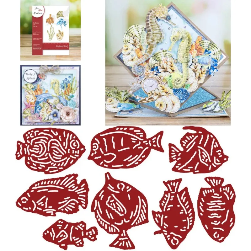Conch Can Listen to the Sound of the Sea Metal Cutting Frame Dies 2026 New Templates DIY Scrap Booking Paper Making Crafts Cuts