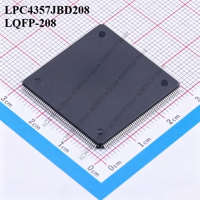 Original LPC4357JBD208 LQFP-208 IC Chip Microcontroller MCU ARM Cortex-M4/M0