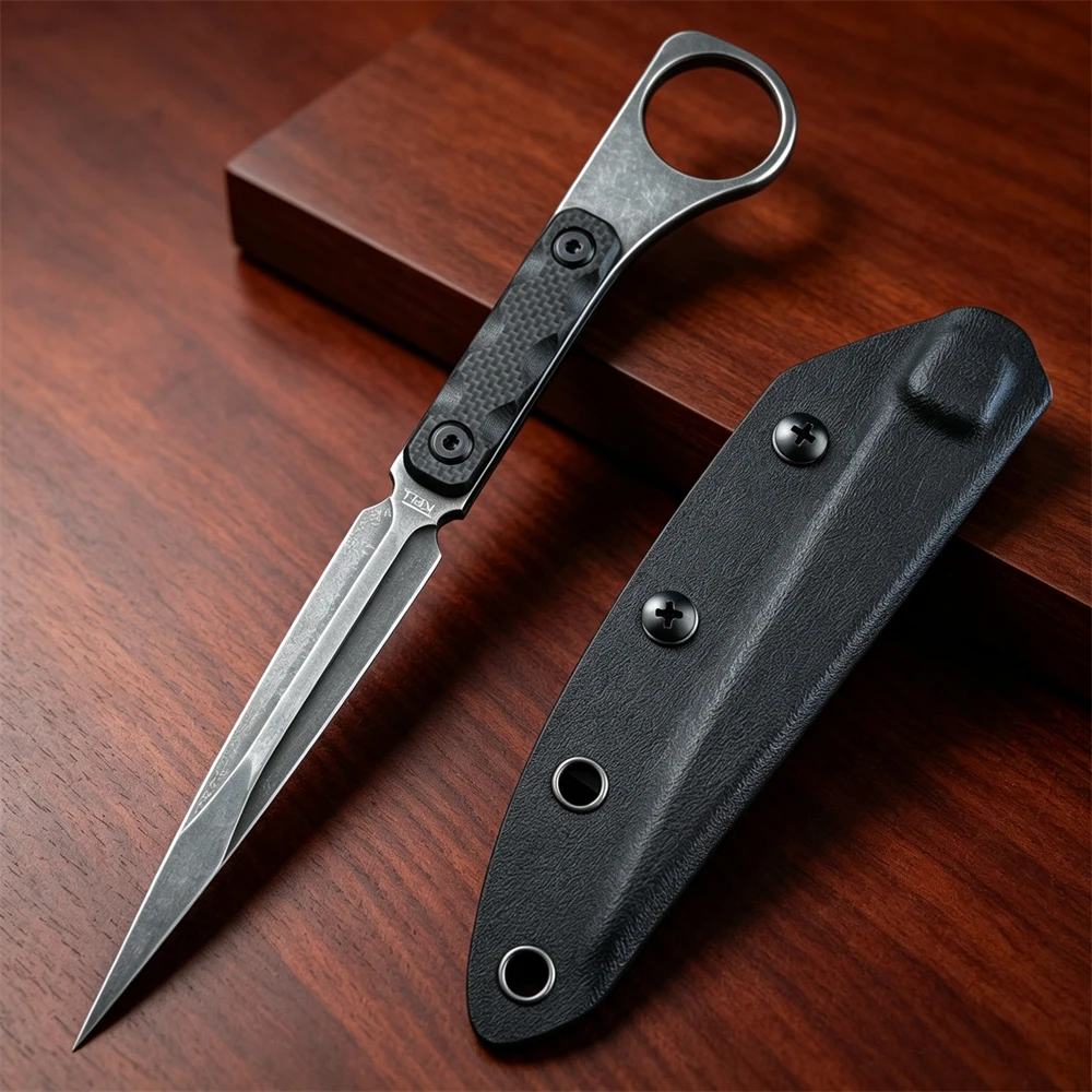 Edc Fixed Blade Deep Carry - 초경량 데일리 캐리 EDC 고정날 나이프,
