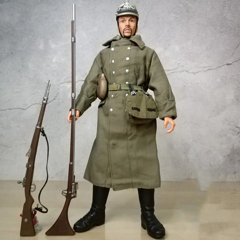 

1/6 Scale World War I Prussian Era 12in Action Figures Doll Toys 30cm Male Soldier Head Body Clothes Weapon Set Gift