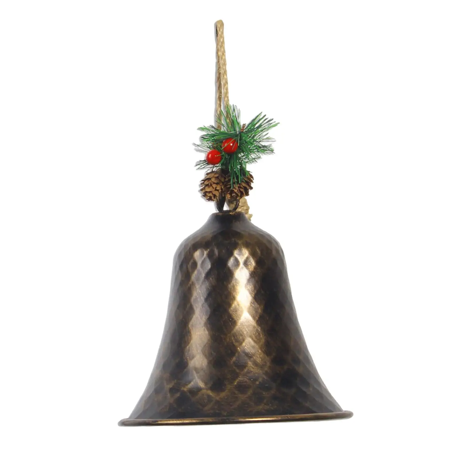 زخرفة جرس عيد الميلاد الموسمية شاتيربروف شجرة عيد الميلاد ديكور معلق لمهرجان الدرج باب المدخل #4