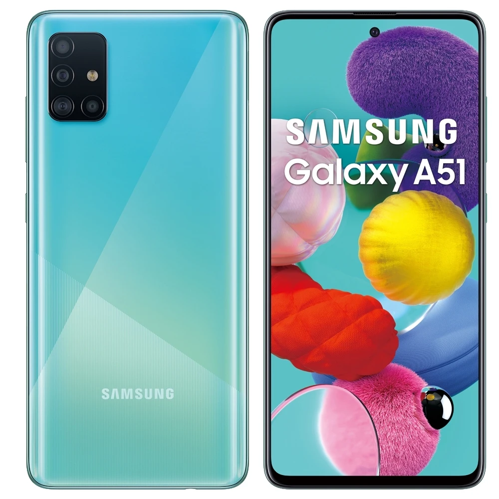 Samsung Galaxy A51 Gebrauchtes Smart Android Phone Europäische Version 6,5 Zoll Vier Kameras 4 GB RAM 128 GB ROM Samsung SmartphoneNFC95isnew