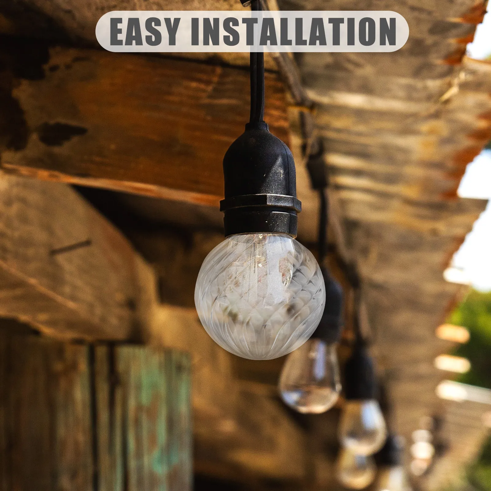 Clear Glass Lamp Shade Replacement for Ceiling and Wall Lights Unique Handcrafted Ball Design Modern Elegant Pendant Lamp Cover