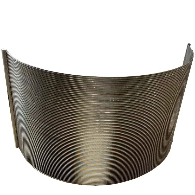 

Wedge wire screen Coanda screen stainless steel sieve bend screen