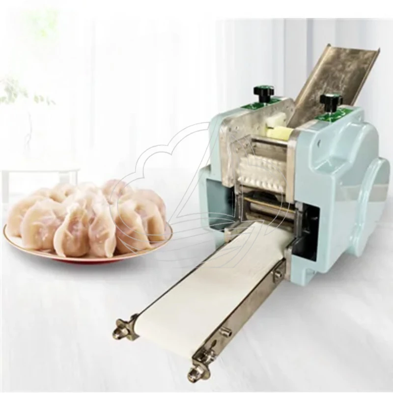 Automatic Dumpling Gyoza Wonton Skin Maker Ravioli Lumpia Wrapper Moulding Machine