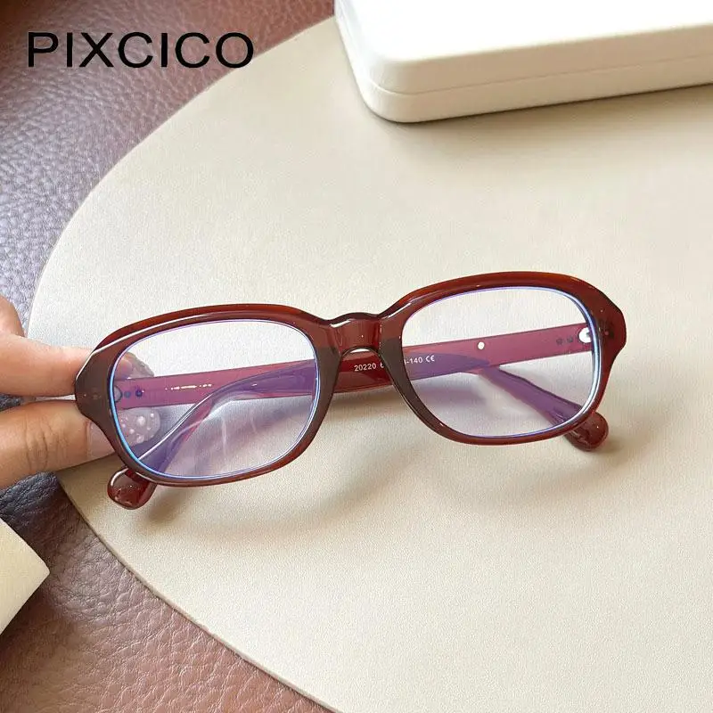 Gafas de lectura con remaches cuadrados para presbicia, lentes graduadas de tamaño pequeño, dióptricas + 50 ~ + 350, para mujer, R56890