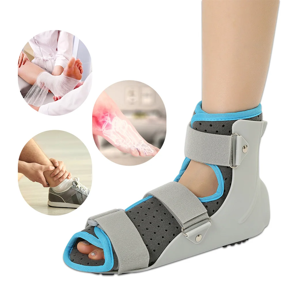 Ankle Foot Fracture Support Brace Sprain Protector Adjustable Foot Drop Corrector Stabilizer Orthopedic Ankle Boot Fixing Splint