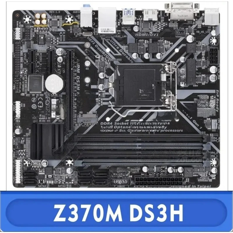 

For Z370M DS3H Motherboard 64GB LGA 1151 DDR4 Mini ATX 100% Testing