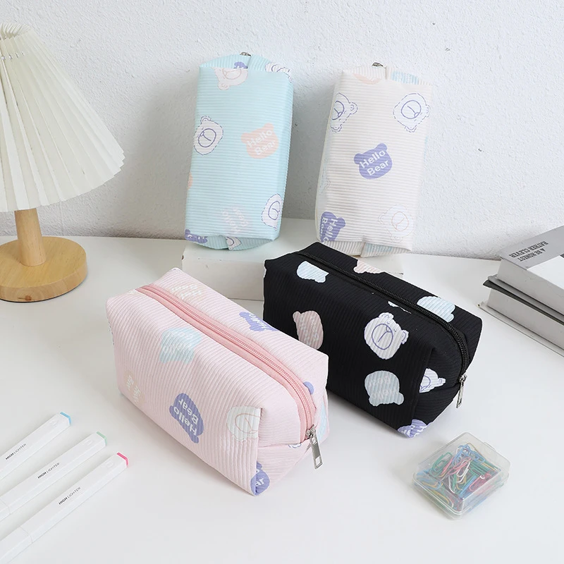 Фотокарандаш, вместительная сумка для ручек, Настольный органайзер для канцелярских принадлежностей, милый чехол для хранения, школьные и офисные принадлежности