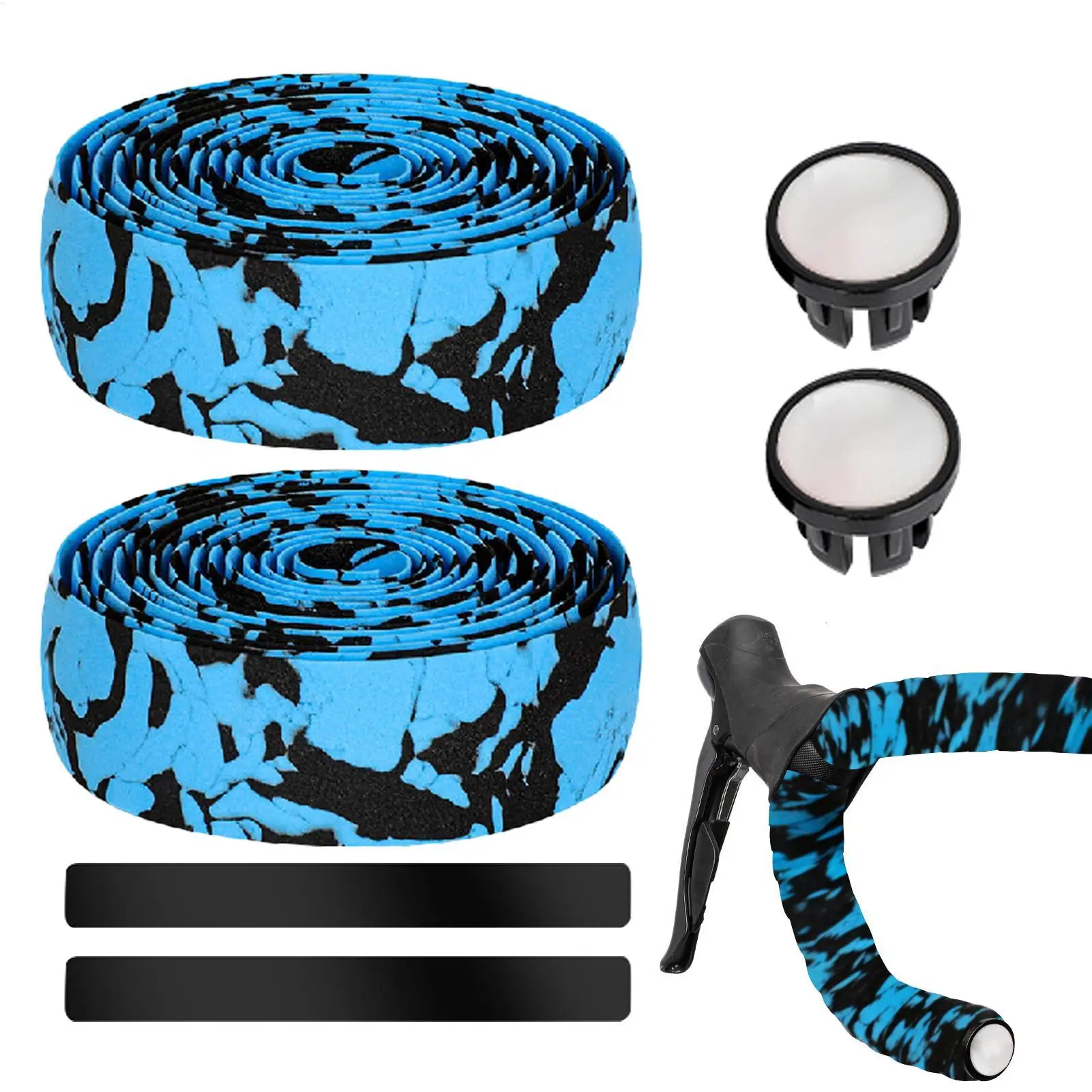 

Лента на руль, амортизирующая ручка из ЭВА, ленты на руль велосипеда для езды на мотоцикле, комфортная модернизация, установка, вибрация