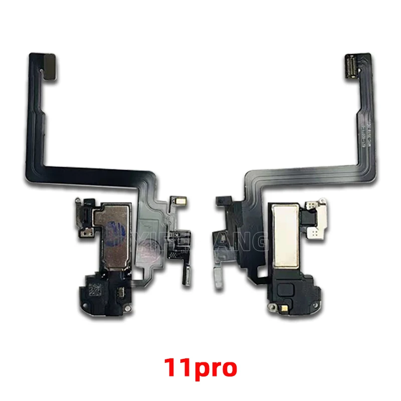 10Pcs AAA Quality Ear Speaker with Proximity Light Sensor For iPhone 13 11 Pro Max 12 Mini X XS XR Earpiece Listening Flex Cable image 3