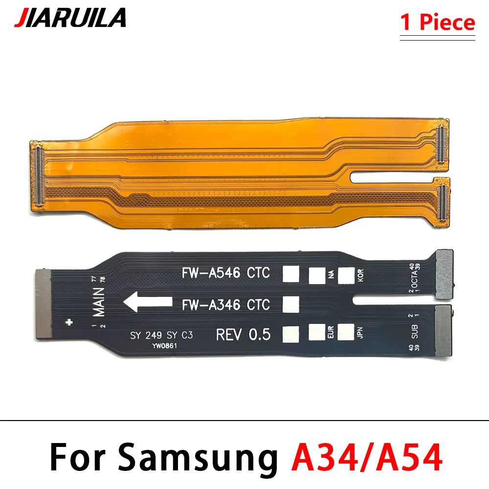 Новинка для Samsung A73 A52 A32 A22 A42 A33 5G A24 A32 A22 4G A52S A53 материнская плата гибкий кабель запасные части