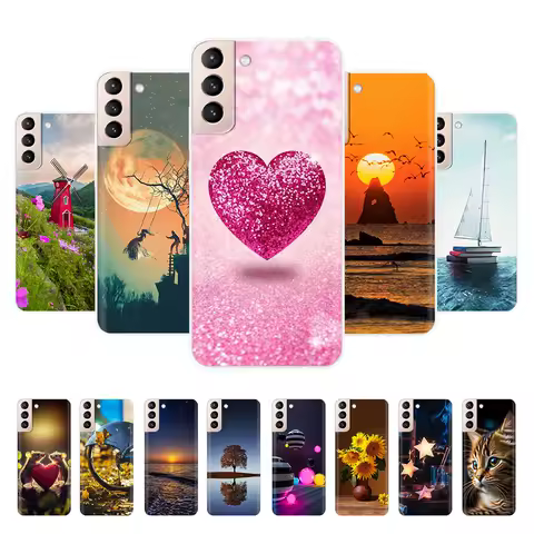For Samsung Galaxy S21 5G Case Silicone TPU Cover For Samsung S21 Plus S 21 Phone Case for Galaxy S20 FE Silicone Cover Fundas