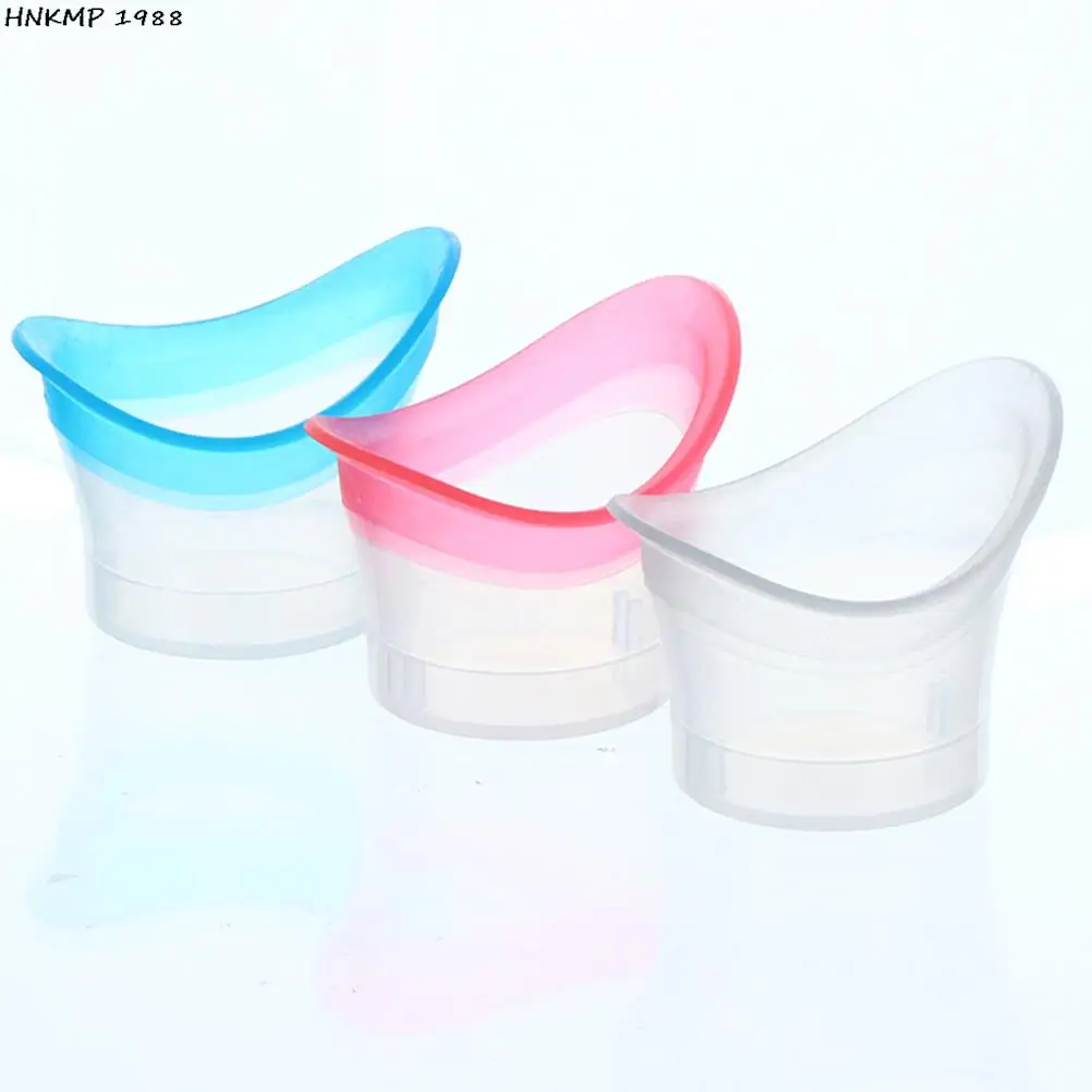 2Pcs Eyewash Cup Silicone Resuable Soft Eye Bath Cup Eye Wash Cup For Elderly Women Men Children Precision Fitting Eye