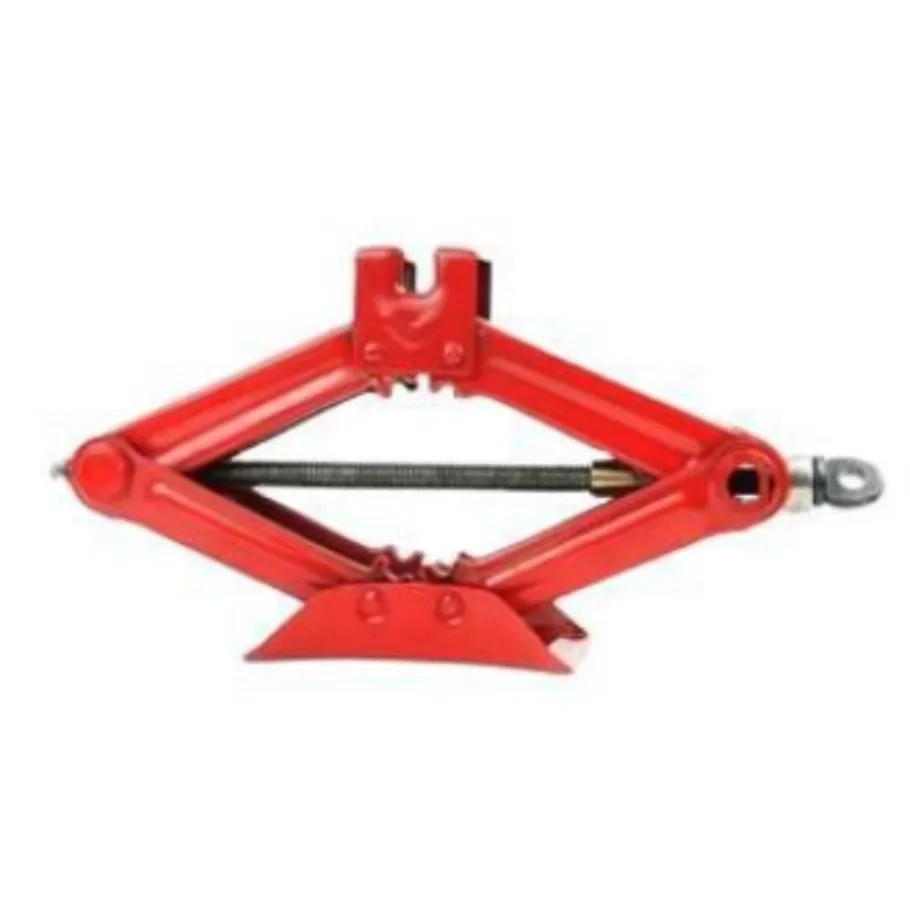 Lift Height 90-385mm Foldable Scissor Car jack 2T Heavy Duty Quick Lift Manual Car jack Repair Shop Equipment For Car Van Tyre