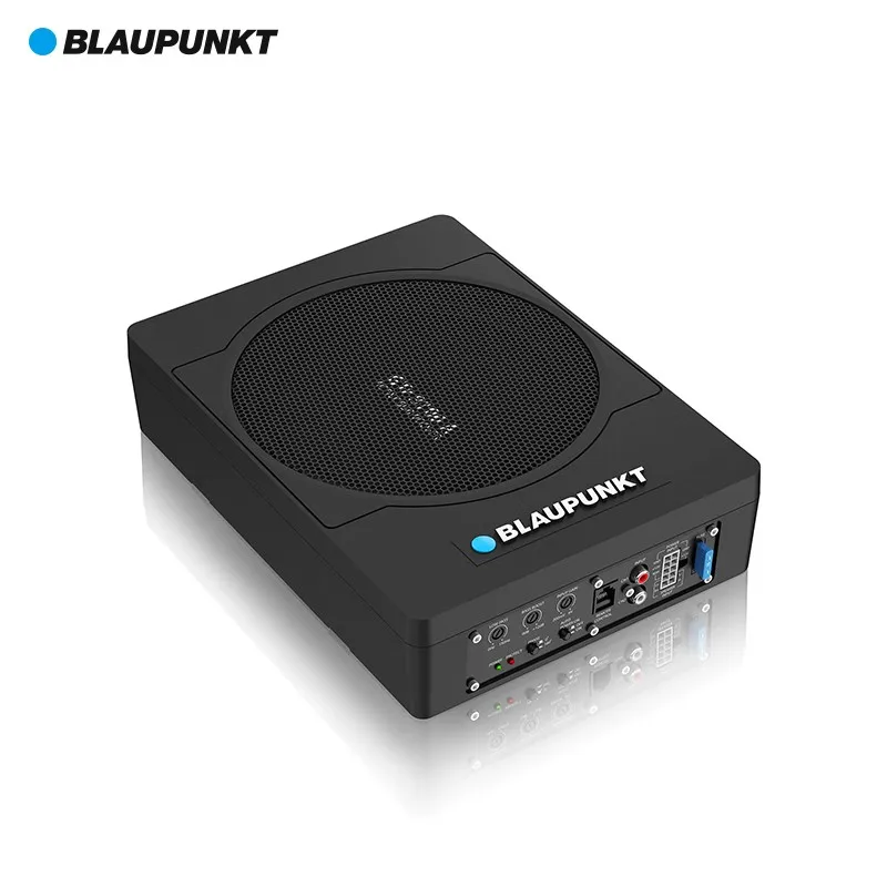 German Lamborghini Blaupunkt active 8-inch subwoofer GTR 8100A comes with Class AB amplifier with line control.