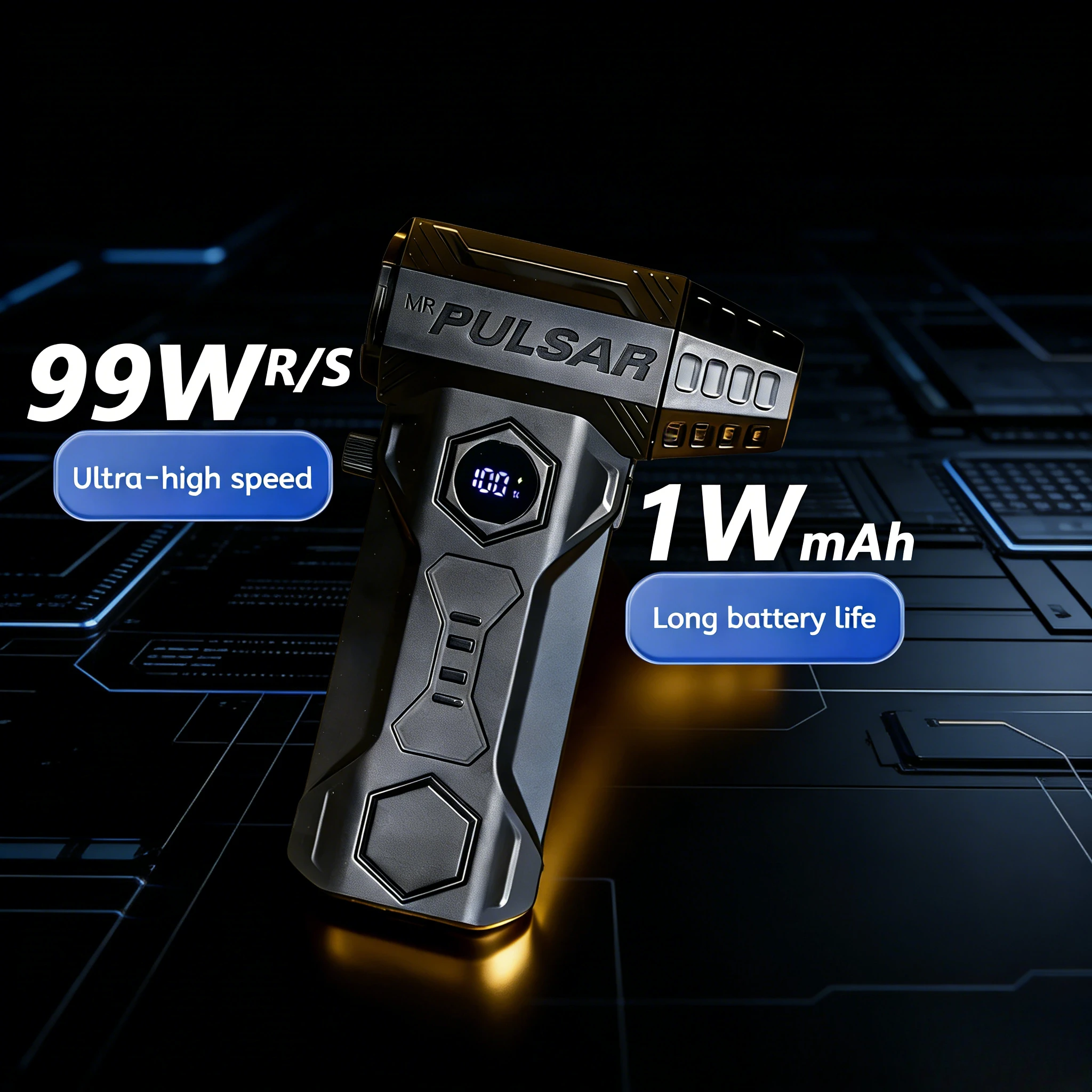 

Турбовентилятор X11Pro 550000 об/мин | Скорость ветра 75 м/с, вакуумный комплект на 10000 мАч, многофункциональный для уборки автомобиля и дома