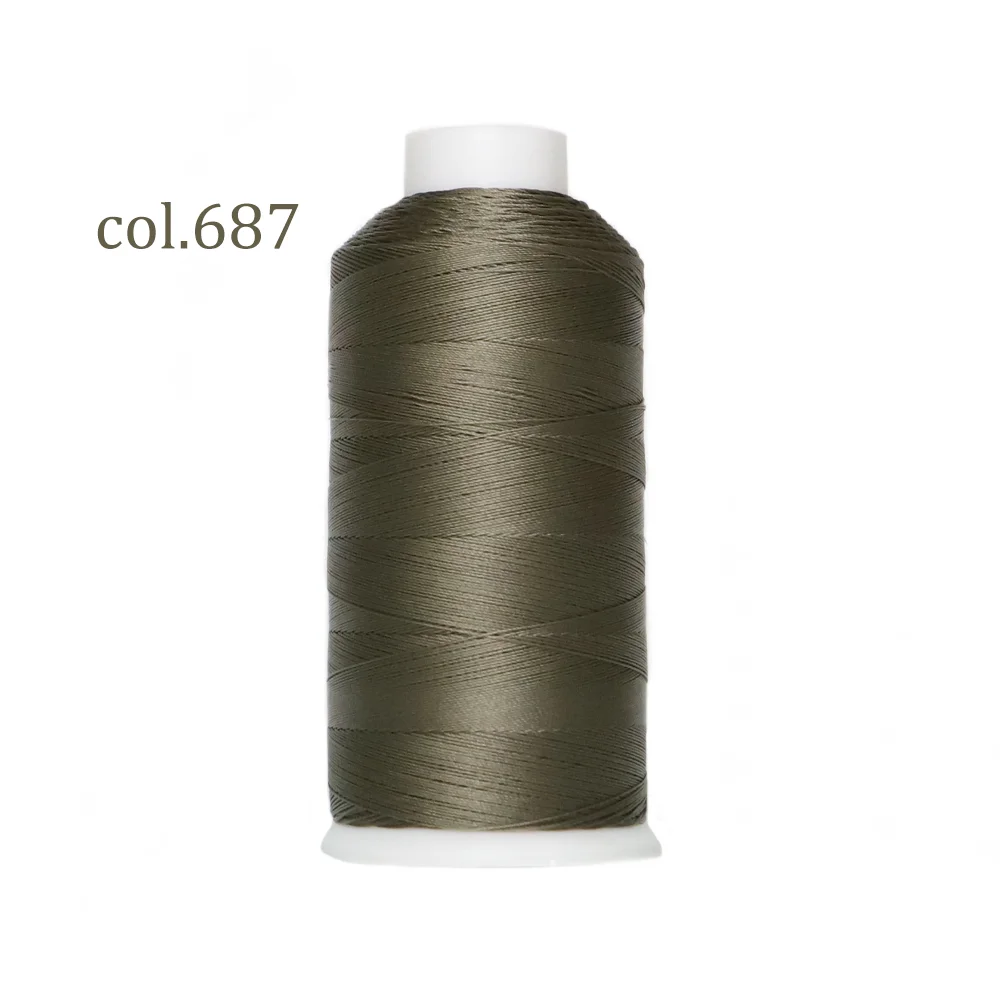 TEX 70 Nylon Gebonden Draad 0.3 MM Zware Breeksterkte Lederen Bekleding Schoenen Canvas Naaisteek 210D/3 1500 Meter