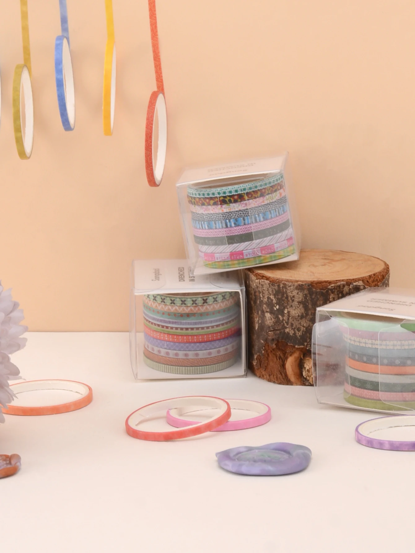 10 rotoli/scatola, stili Kawaii di nastro adesivo Washi, nastro adesivo per design artistico e artigianato fai da te, materiale scolastico, regalo per il rientro a scuola