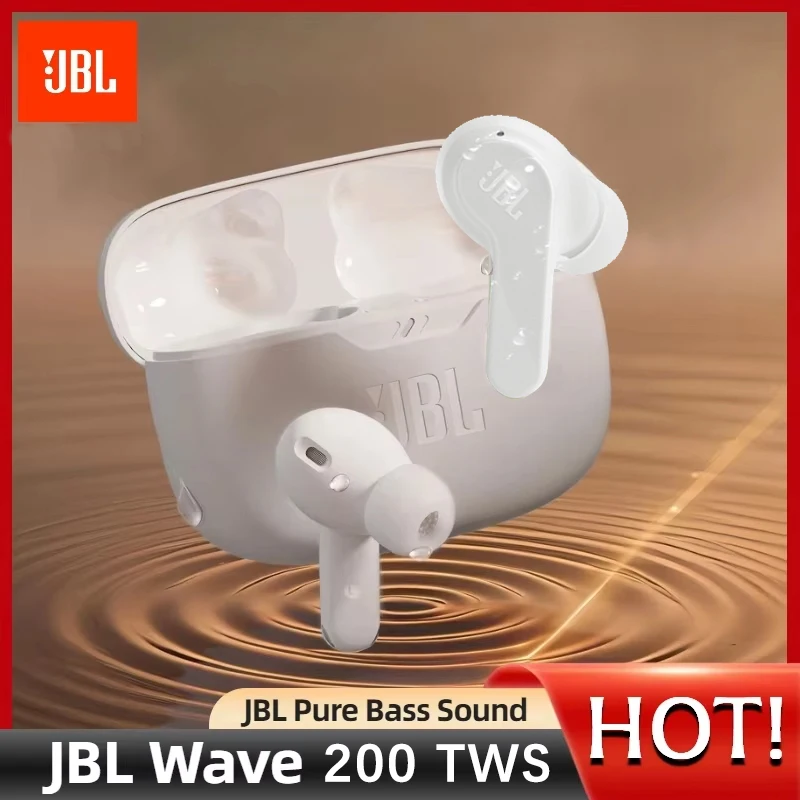 

Новые спортивные наушники JBL WAVE 200TWS 2, высококачественный звук, надежная фиксация IP54, активное шумоподавление, быстрая зарядка HP