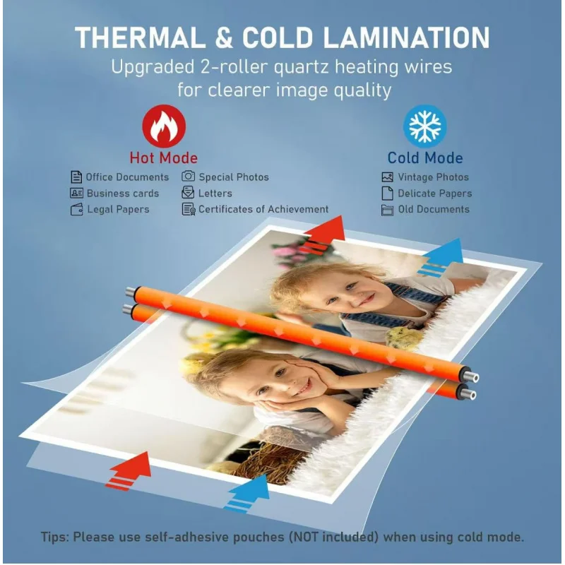 sl288 مجموعة متعددة القطع آلة تغليف حرارية آلة تصفيح باردة مضادة للأكسدة لا مربى ورقي درجة حرارة ثابتة مضادة للفقاعات