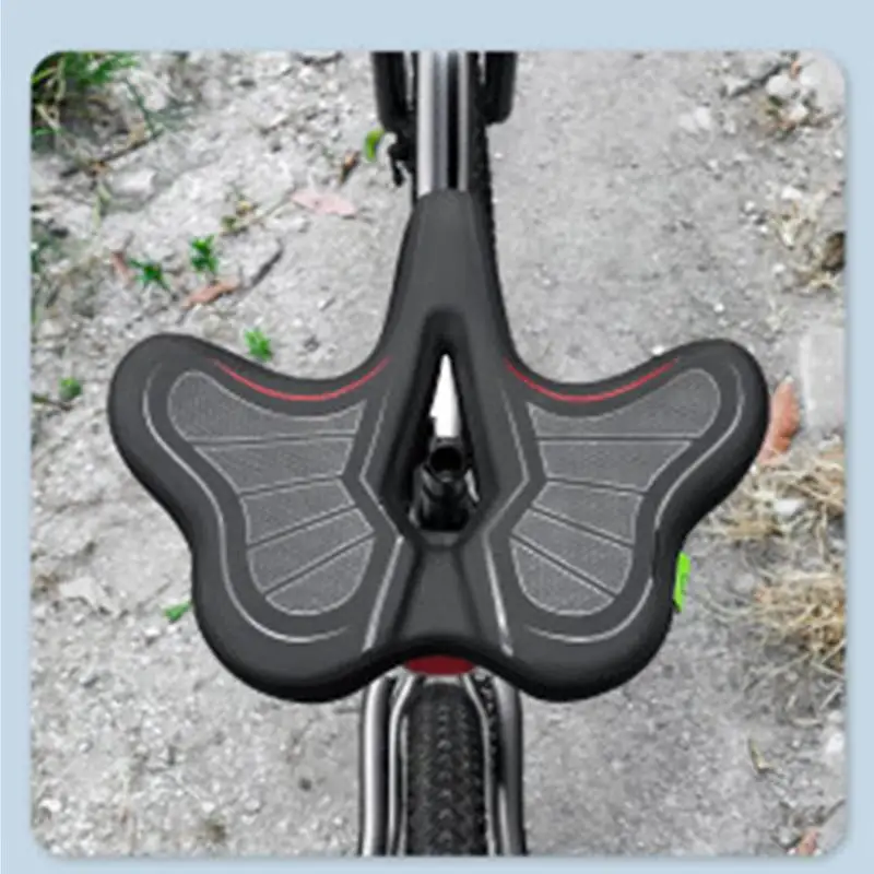 Comfort Cycle Seat Comfort Wide Cycle Cushion Seat Pad Shock Absorbing Comfortable Cycling Seat For Men Cycling Saddle Seat For