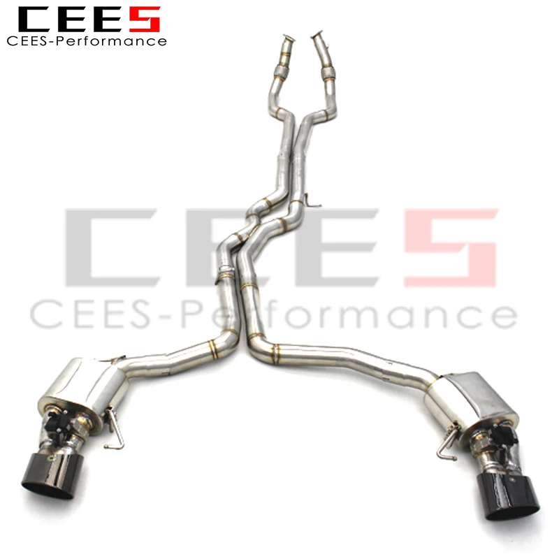 

CEES Catback Exhaust systems For Audi RS7 4.0T 2014-2023 Escape 304 Stainless Steel Car Exhaust Pipe Muffler