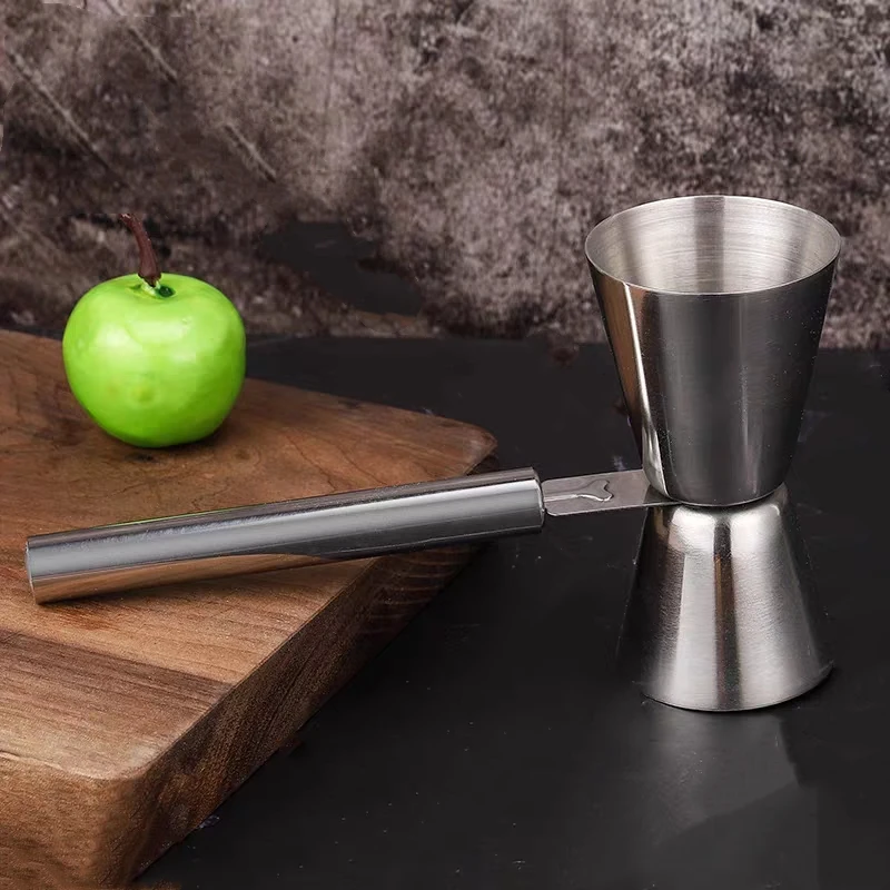 

Measuring Cup Tools Bar Measure Cocktail Jigger With Handle Measuring Cup 304 Stainless Steel Bar Tools Barware