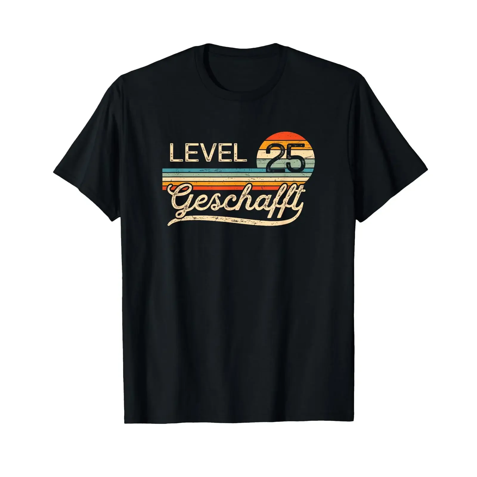 25 Hochzeitstag Jahre verheiratet Geschenk Mann und Frau T-Shirt Vintage Washed Streetwear Designer Kleidung Herren Stretch