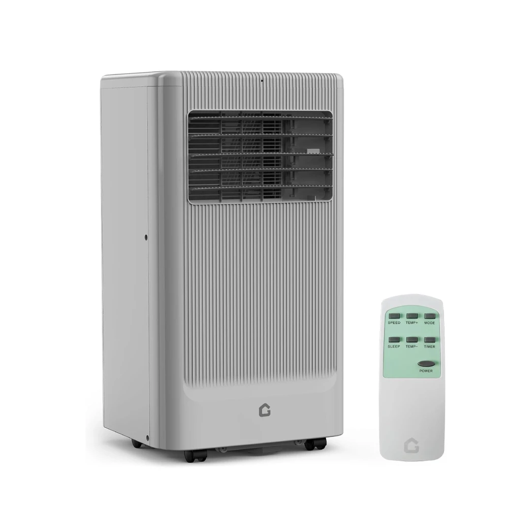 

Portable Air Conditioner, 10,000 BTU,3-in-1 Standing Cooling, Dehumidifier & Fan, Quiet Operation, Remote, Sleep Mode, Window Kit, Cools Rooms Up to 450 Sq.ft, Ideal for Bedrooms, Apartments, Offices