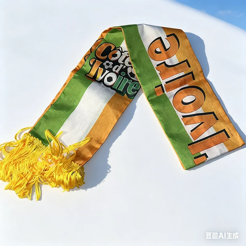 Event Z - Sciarpa Z-ONE FLAG 14x135cm Costa d'Avorio,