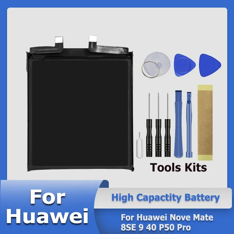 

Сменный аккумулятор XDOU HB426589EEW HB536479EFW HB576675EEW HB476489EFW для Huawei Nine Mate 8SE 9 40 P50 Pro + набор инструментов