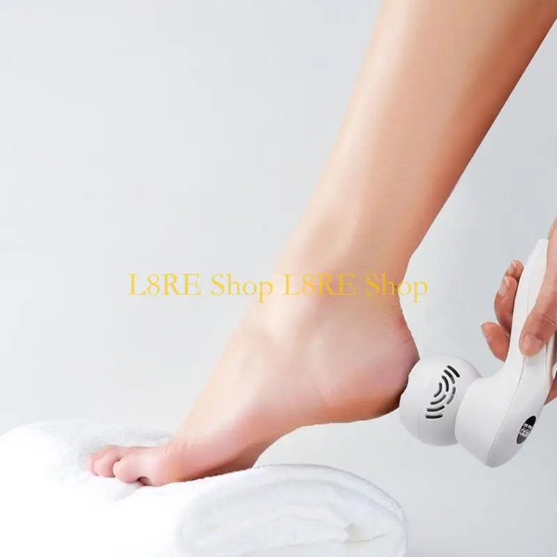 L8RE Electric Feet Callus Remover Rechargeable Waterproof Pedicure Foot File Tool