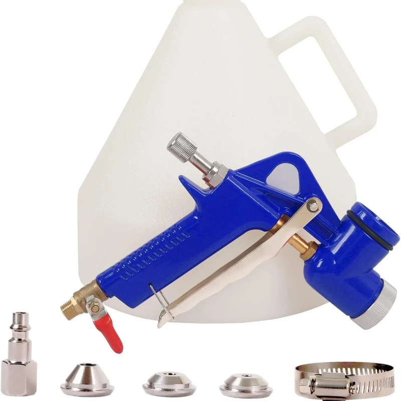 Мини-распылитель HVLP Touch Up, 1,5 галлона, инструмент для текстуры краски, воздушный бункер, распылитель с 3 насадками, распылитель для покраски стен, автопраймер