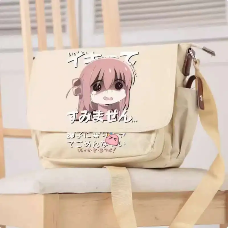 

Anime BOCCHI THE ROCK Gotoh Animeori Cosplay Casual Oxford Messenger Schoolbag Shoulder Bag Student Teenager Gift B1752 Anime