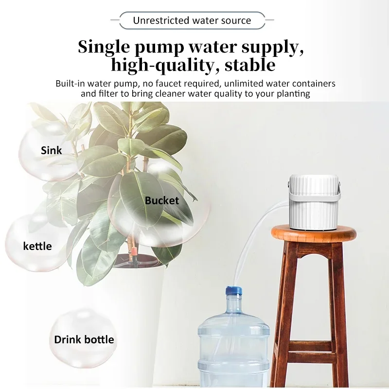 Tuya WiFi Smart Irrigation Timer Automatic Garden Watering Controller APP Remote No Hub for Smart Home