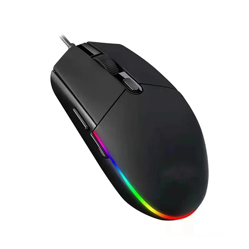 G102 Gaming Wired Mouse 200-8000dpi 6 Button Optical Mouse Support Desktop/ Laptop Windows 10/8/7 Optical Office Mouse