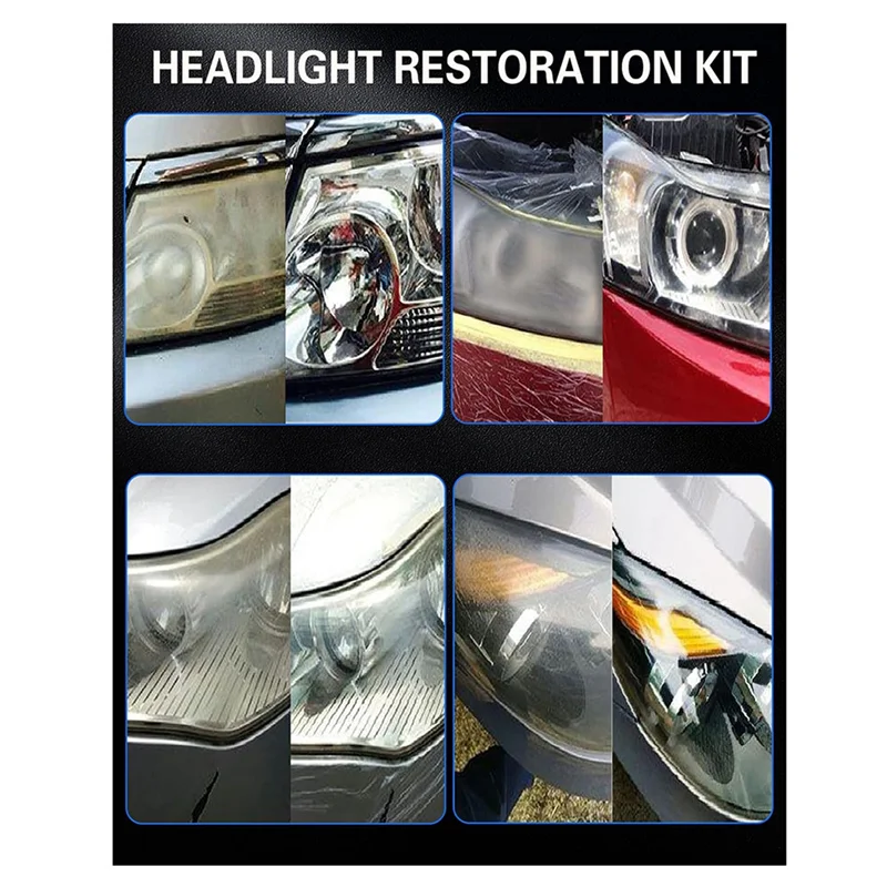 

Fresh 2 Inch Sanding Discs Drill Polishing Kit, 193PCS Car Headlight Restoration Kit, Hook & Loop Wet Dry Buffing Pads