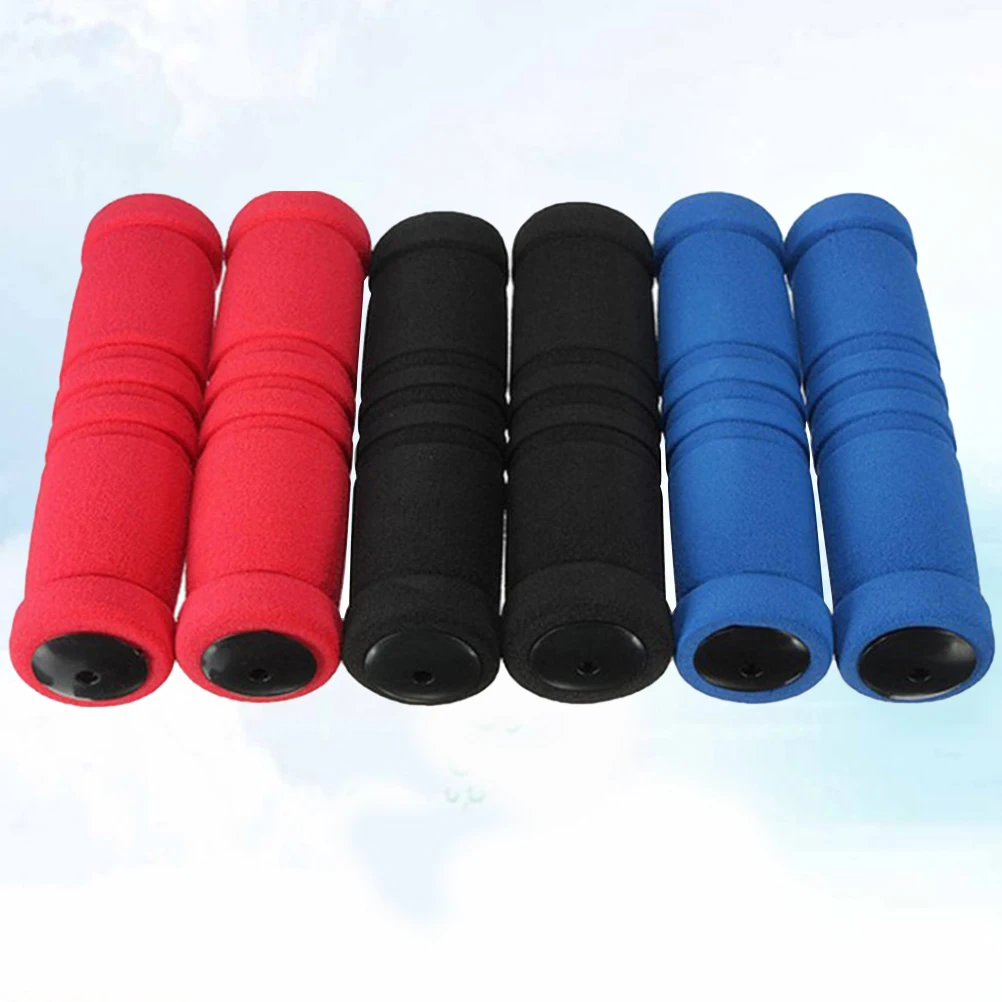 

Bicycle Handlebar Grips Anti-Slip Comfort Wear-Resistant Ergonomic Design For Long Distance Cycling Rainy Weather Premium