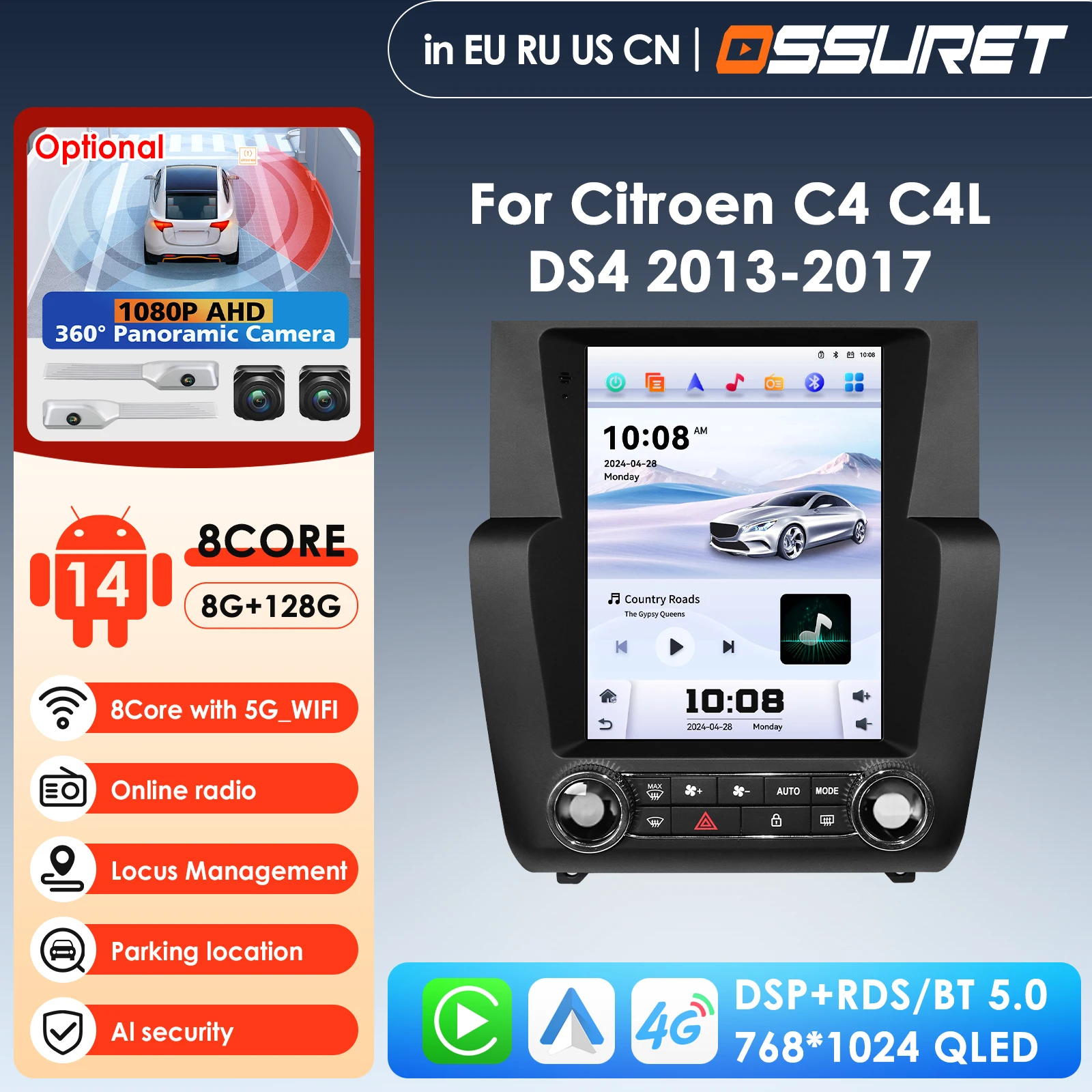 Ossuret Android Car…