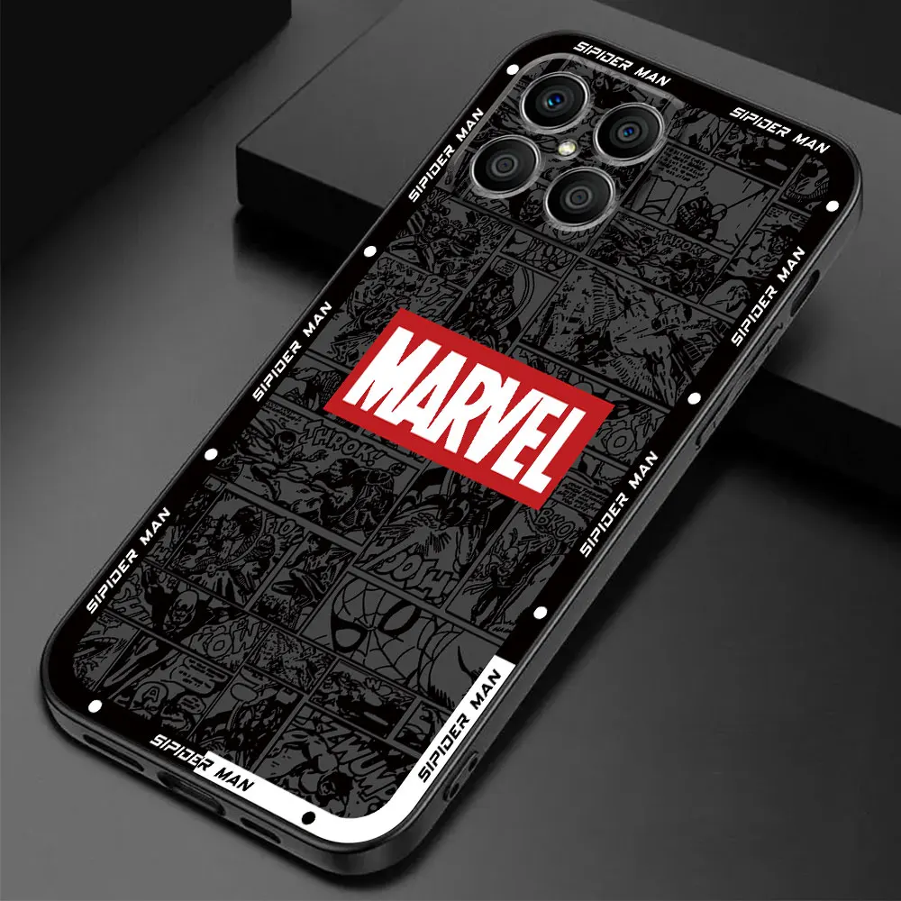 Marvel Logo Phone Case for Honor 90 Pro 8X 70 X8 Magic5 Lite X6a X6 X9a X7 X8a Magic5 TPU Soft Bumper Cover