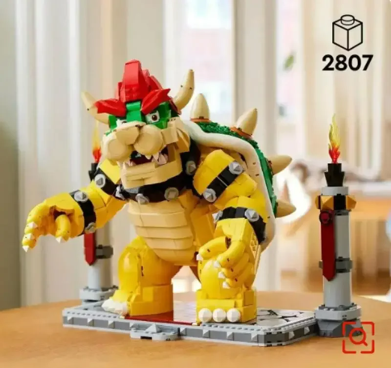 2025 NIEUWE 2807 STKS De Mighty Bowsered Bouwstenen Compatibel 71411 MOC Model Kit Bricks Speelgoed Voor Kerst En Verjaardagscadeautjes