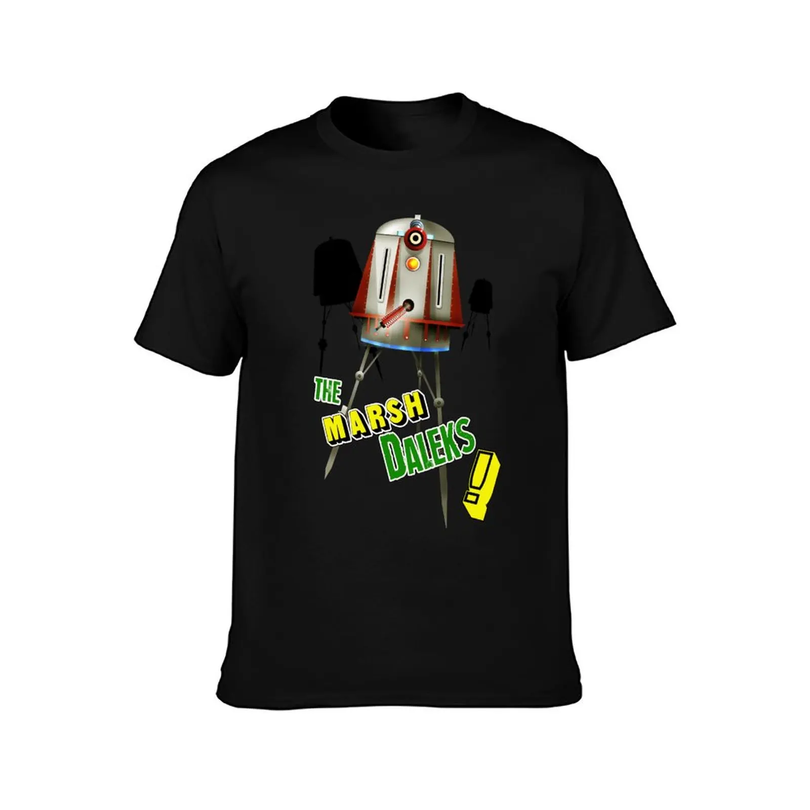 Marsh Robot People! T-Shirt Lightweight Basic Short Sleeve Shirt T-Shirt