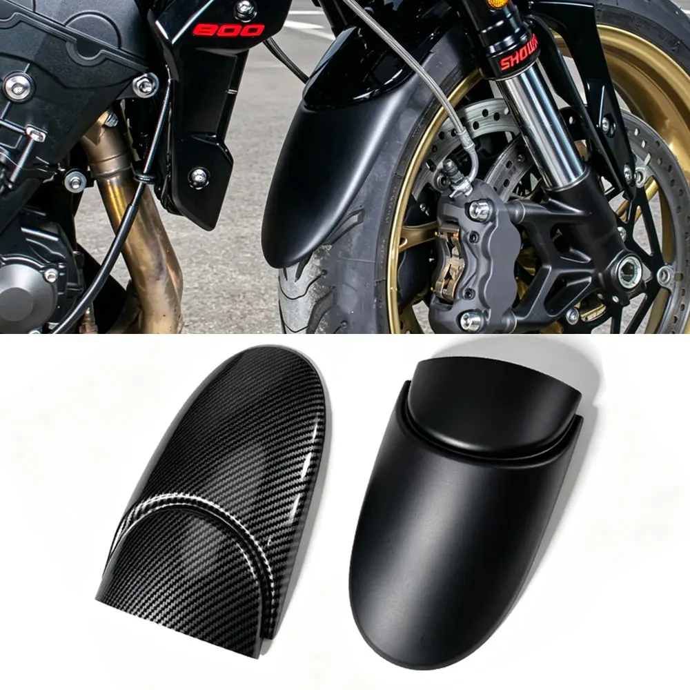 Für Trident 800 2026 Vorderer Kotflügel-Verlängerungssatz Motorrad-Schutzblech-Verlängerung ABS Spritzschutz
