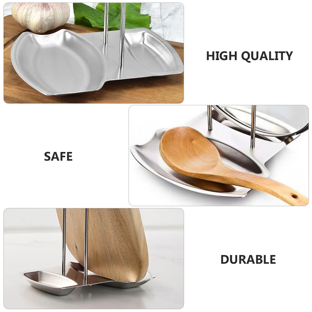 Organizer na przybory kuchenne ze stali nierdzewnej, stojak na pokrywki i łyżki, odporny na rdzę, wygodny uchwyt na przybory kuchenne.