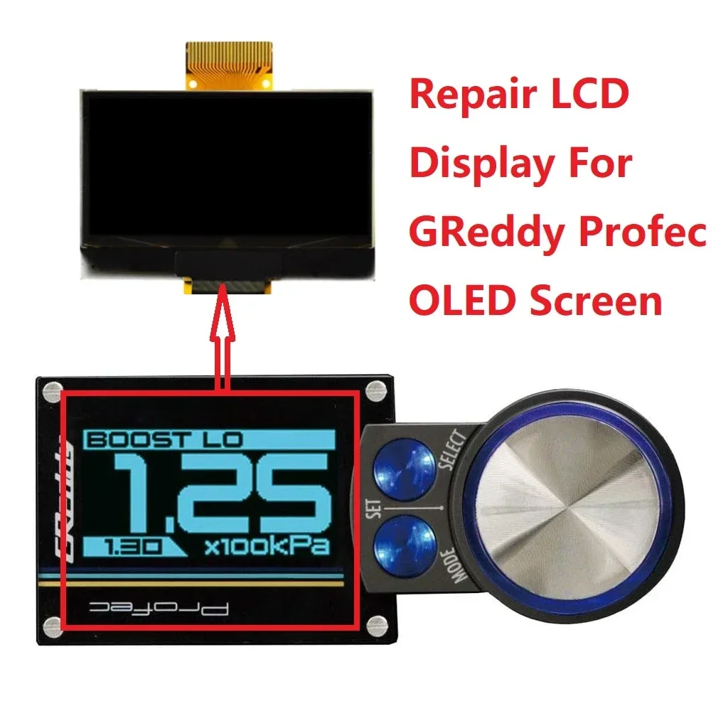 

LCD Display For GReddy Profec Electronic Boost Controlle OLED Screen Matrix