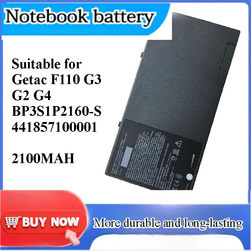 for Getac F110 G3 G2 G4 BP3S1P2160-S 441857100001 Battery Replacement Battery