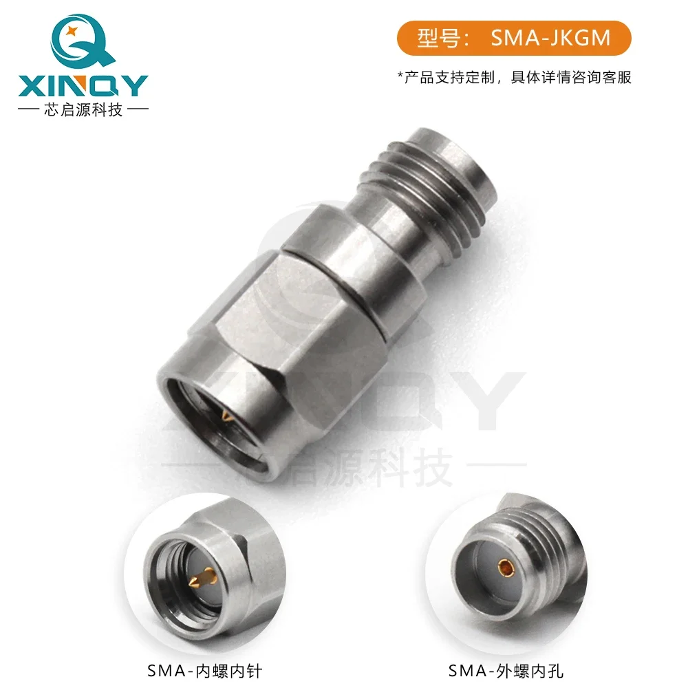 RF Coaxial Adapter SMA Female To Male Adapter 26.5G Stainless Steel Test Adapter