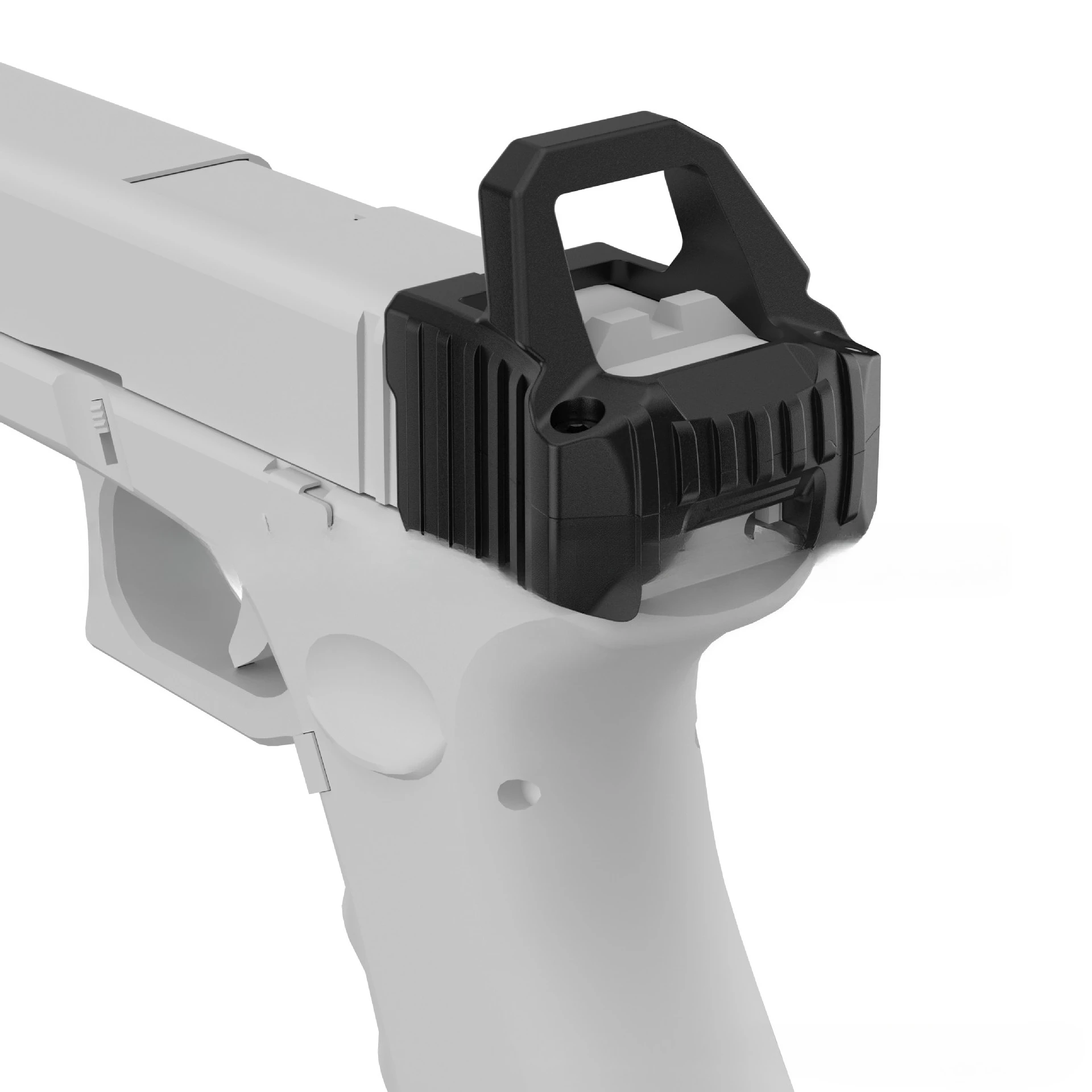 Pistol Rear Cover Slide Assist Handle Tactical Slide Rack Assist Available Compatible with G17/19/22/23/24/26/27/31/32/34/35/45